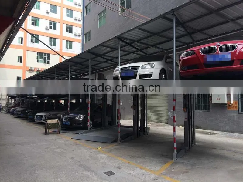 two post car parking lift equipment for home garages