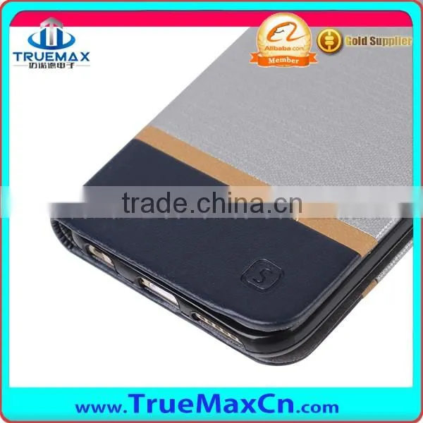 Premium wallet&card holder&stand flip cover for iphone 6 6s leather phone case