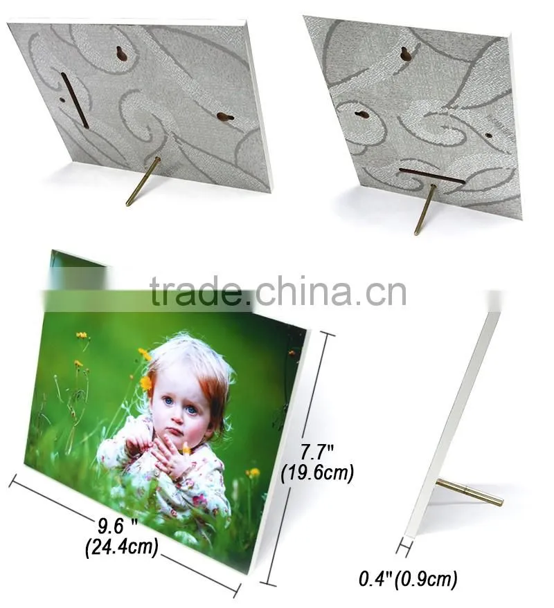 Retail cheap custom made sublimated digital photo frame