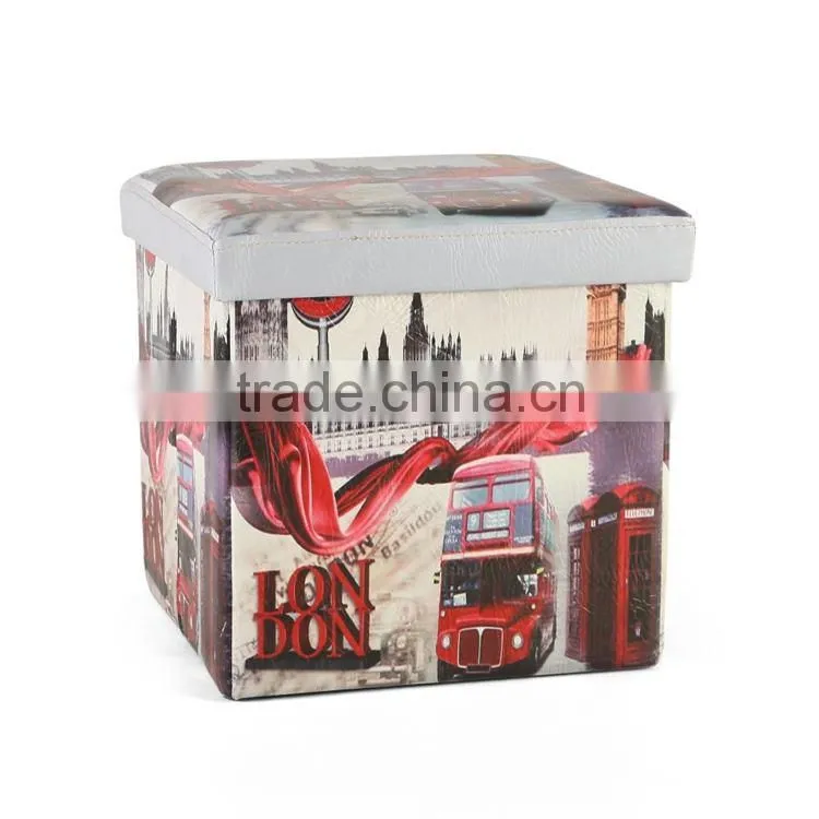 home goods square storage folding ottoman seat