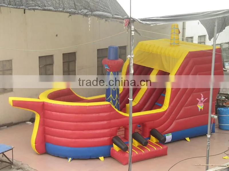 Inflatable Pirate Ship Slide
