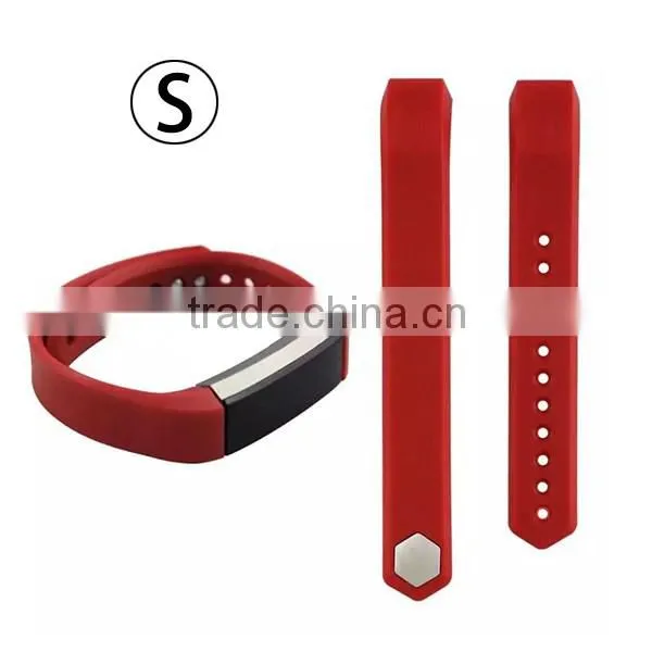 OEM Small Size TPE Wristband Replacement Bands for Fitbit Alta, Wristband with Metal Clasp