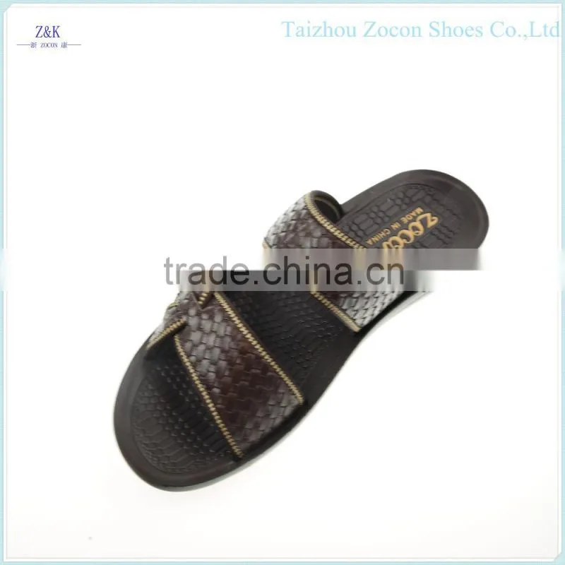 Factory supply good price nice woven beach slipper