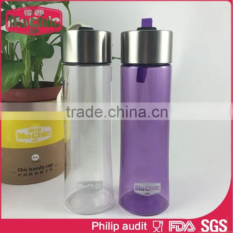 Mochic 255ML unbreakable plastic sports bottle