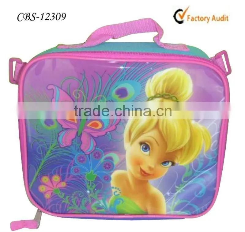 2015 Fairy girl kids lunch bags