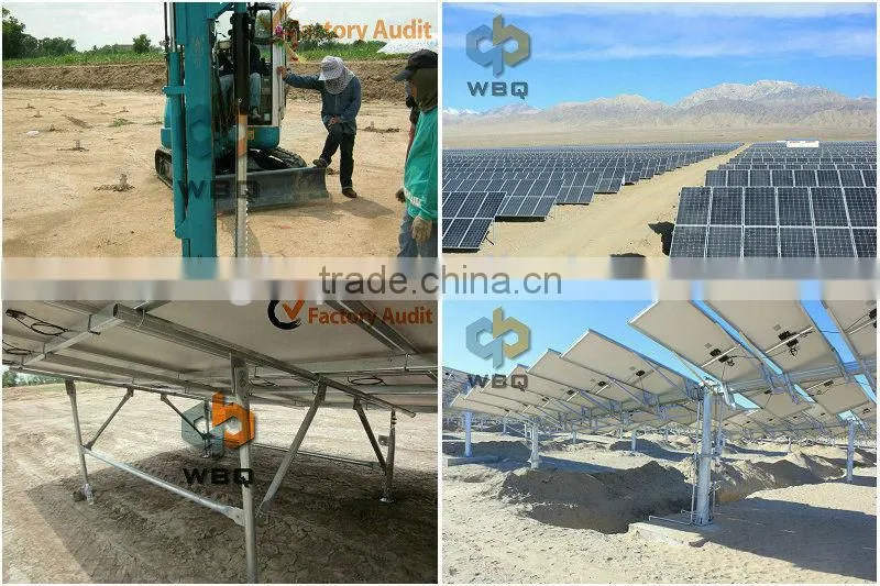 Hot sales Solar Mounting System with Ground Screw