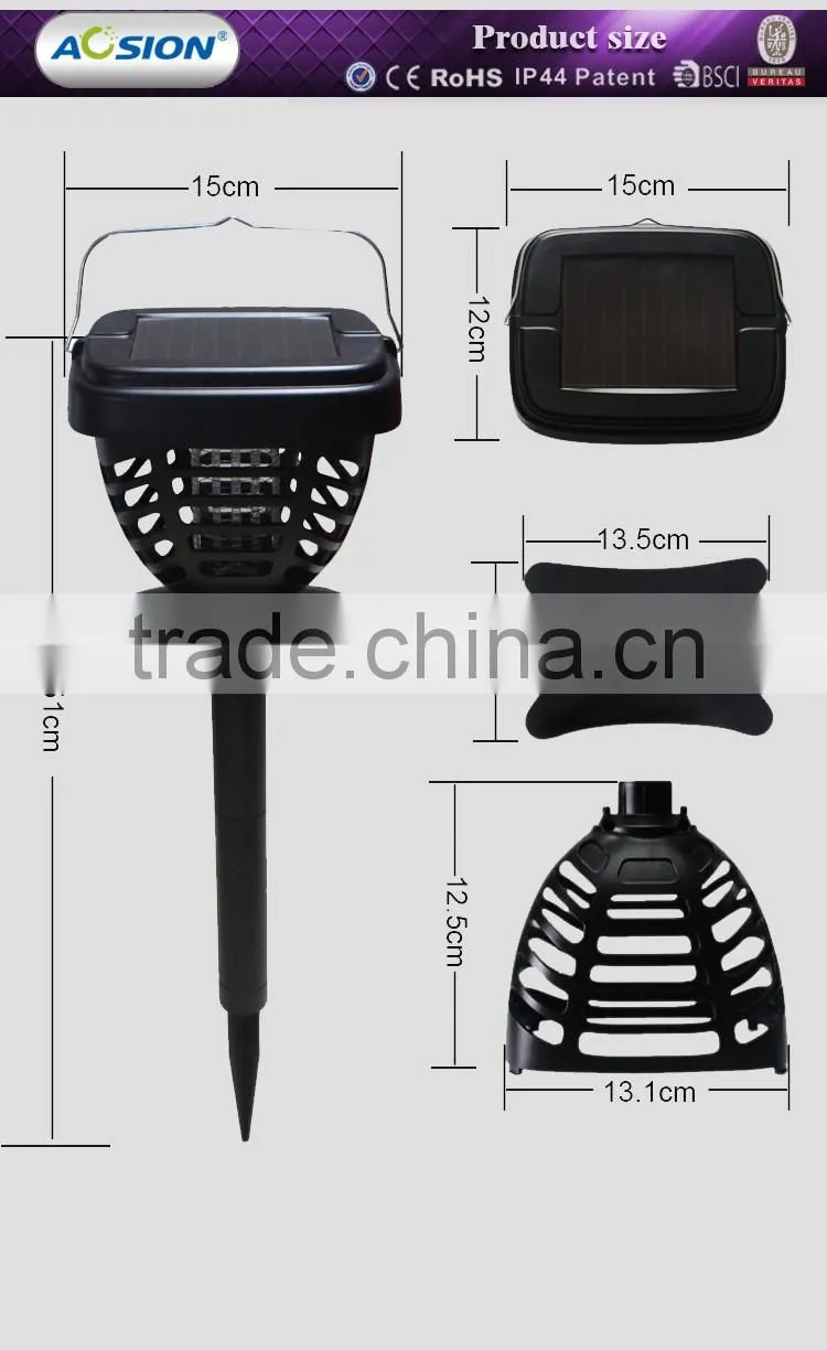 Aosion new production solar operation electric mosquito trap,mosquito kills device