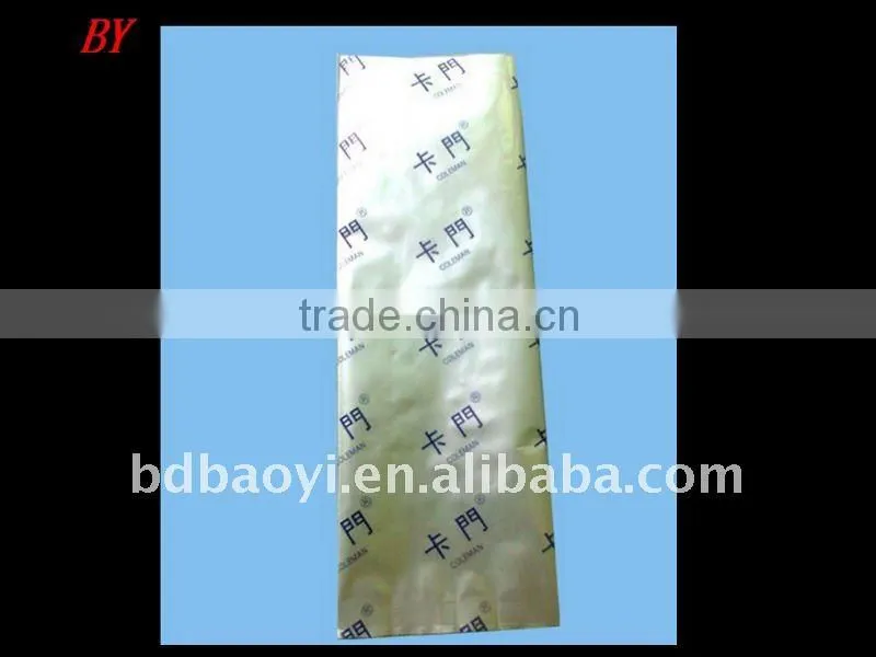 PET/AL/PE laminated aluminum foil pouch for food