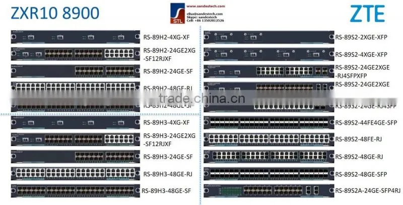 ZTE Switch ZXR10 8900 Series Terabit MPLS Routing Switch RS-8902 RS-8905 RS-8908 RS-8912