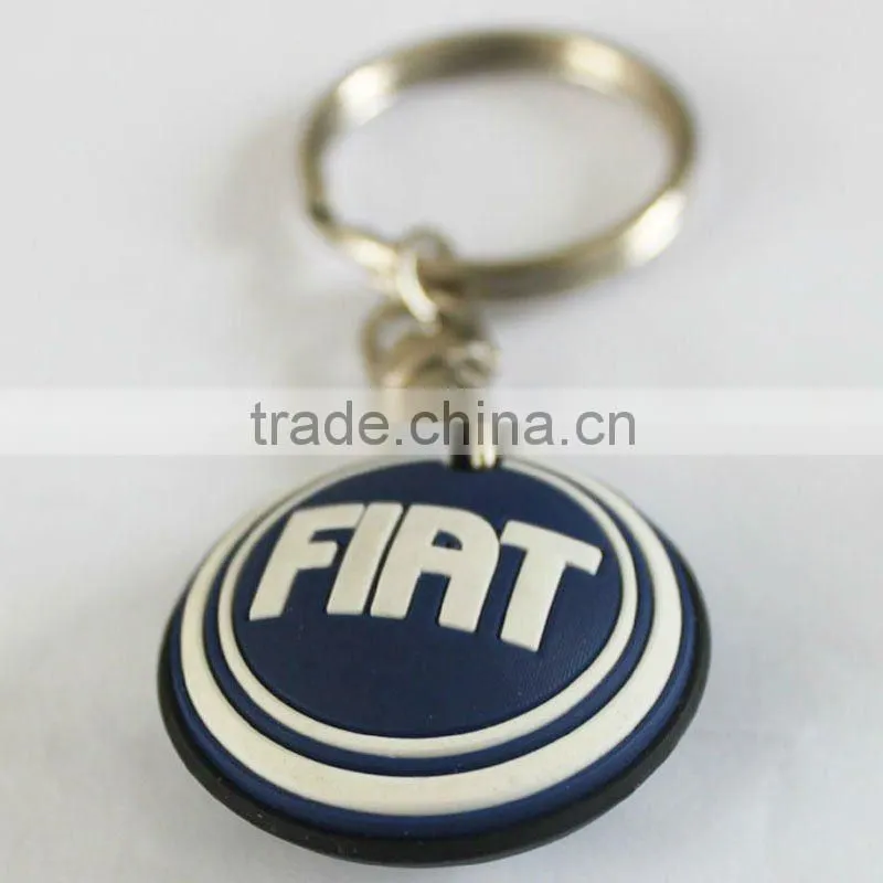 Most promotional high quality 100% eco-friendly silicone key chain