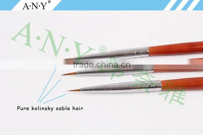 ANY Nail Art Beauty Pattern Design Cheap Wood Painting Nail Brush