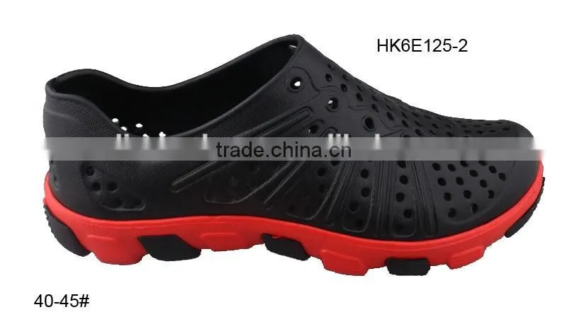EVA Man Shoes 2016 New Mould EVA Injection Clog Shoes Factory