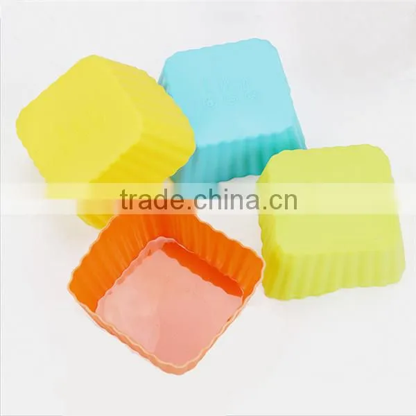Best selling silicone cake mould cookie cup