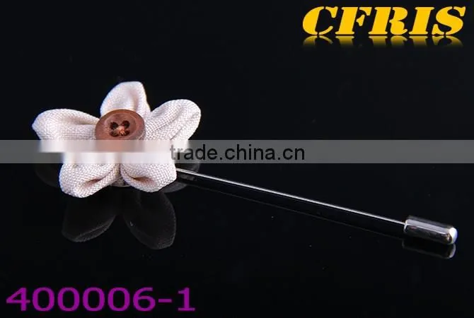 2015 New arriving star flower lapel pins