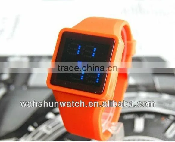 top selling cheap sports promotion lcd display touch screen led watch