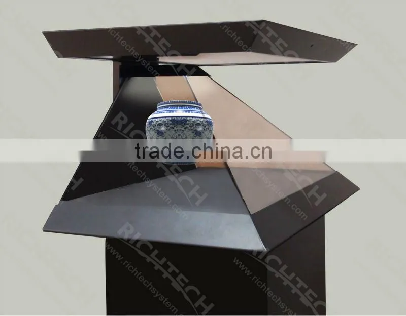 Richtech multiside acrylic showcase vivid 3D hologram display