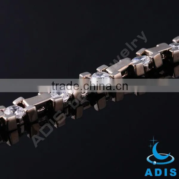 Silver Plated Brass Jewelry Bracelets With Zircon