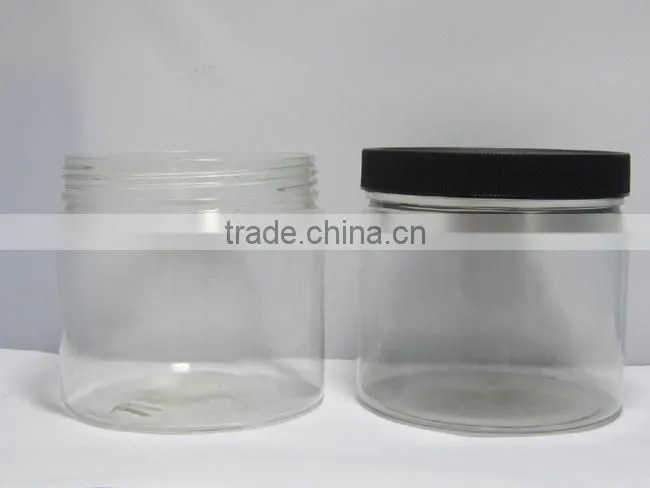 1L Cylinder Plastic PET Food Container/PET Jar/PET Package Box
