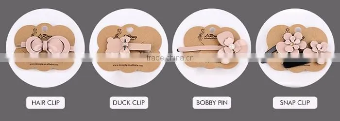 Acetate plastic hair hair round bundle of hair elastic rubber band
