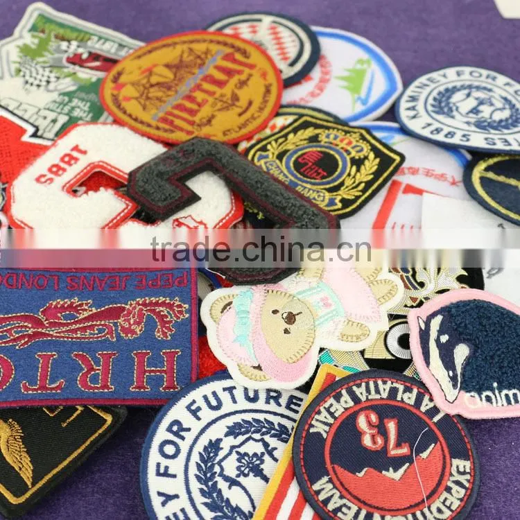 Custom pvc Rubber Jeans Patch Wholesale,Custom Embroidery Woven Patches For Clothing