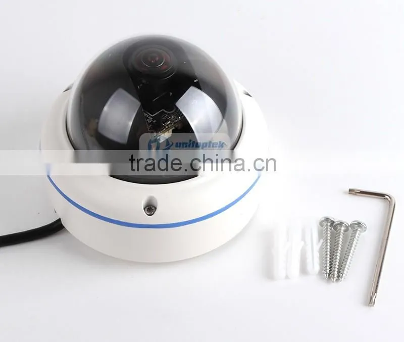 Fisheye Camera With Fisheye 1.7MM Lens 1/2.8" 1080P 2.0MP Network View 360 Panoramic Camera Waterproof With POE