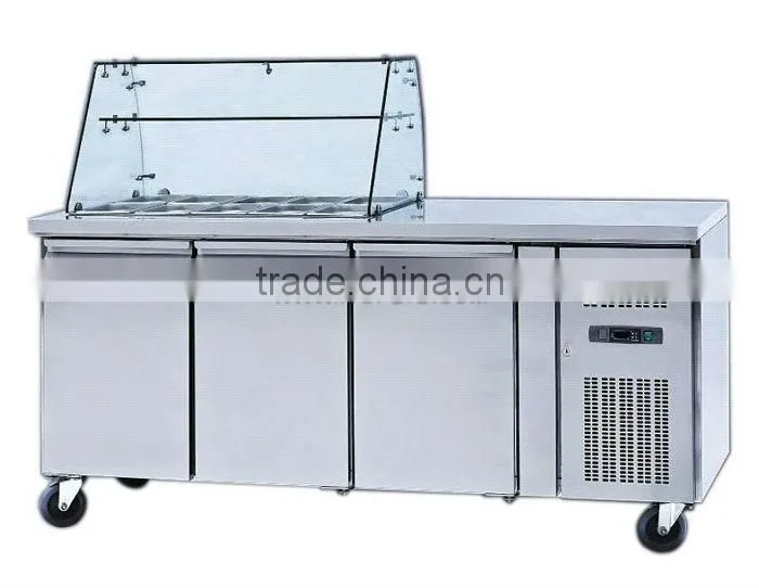 stainless steel refrigerated counters