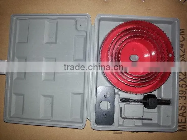2015 Cheap High Precision 45 Carbon Steel Hole Saw for Wood Drilling
