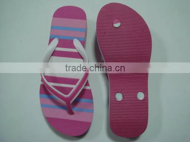 663 LOULUEN Wholesale EVA Woman Fancy Slippers Ladies High Heel Flip Flops