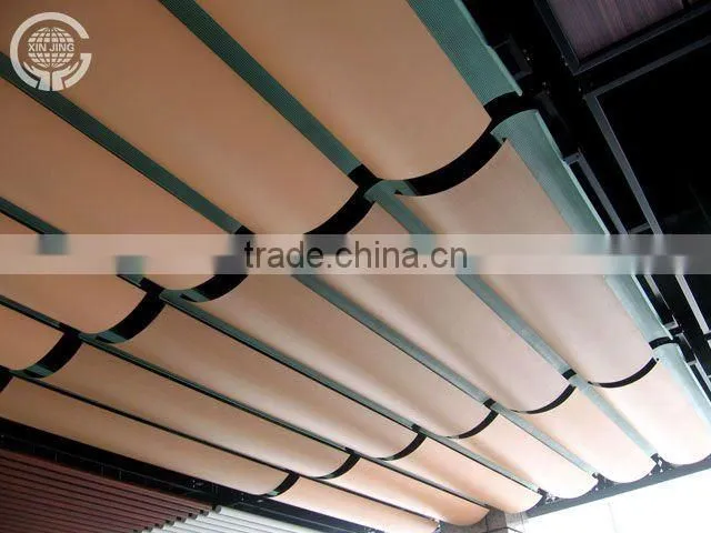 Curved metal ceiling/aluminum false ceiling