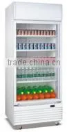 200L commercial upright single door auto-defrost showcase with CE/ROHS