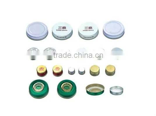 can cover/lid making machinery/canning machine