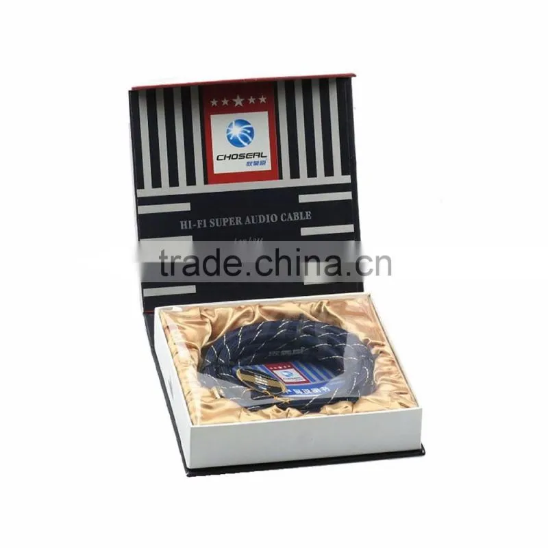 Choseal AB5409 4N OFC 24K Gold plated Digital Coaxial Cable