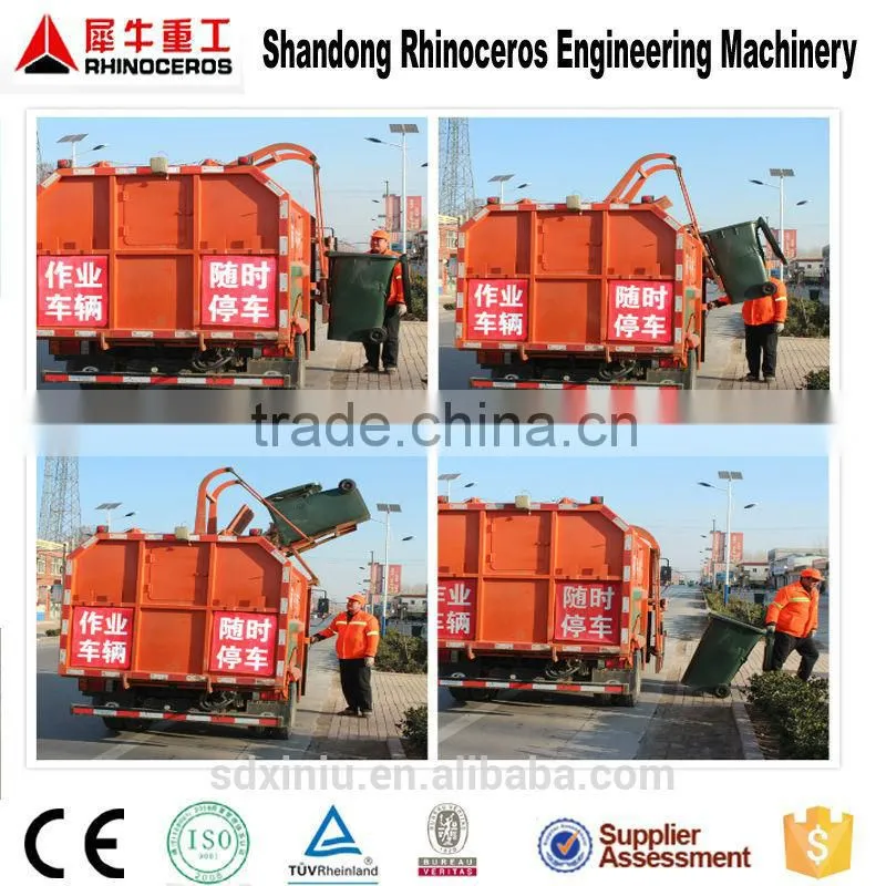 High quality 7 cbm Garbage truck with ISO&CE for sale
