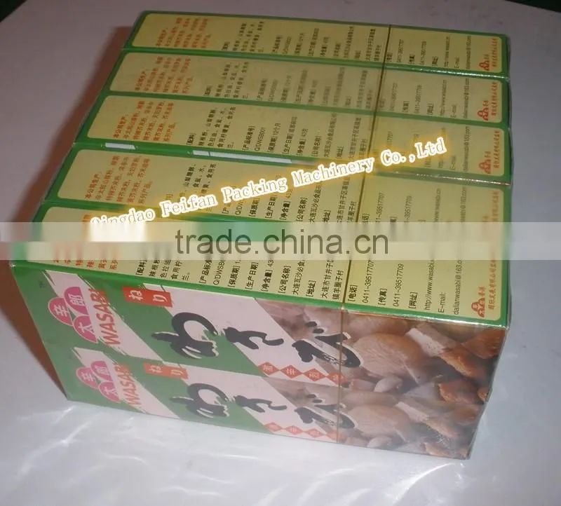 automatic pillow type cellophane overwrapping machine