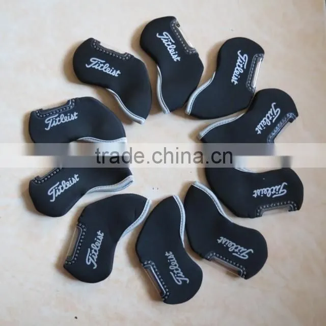 2014 fashionable elastic and durable neoprene golf iron head cover