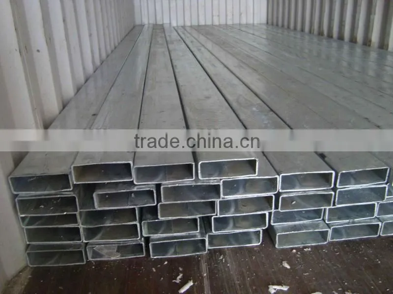 rectangle galvanzed steel pipe