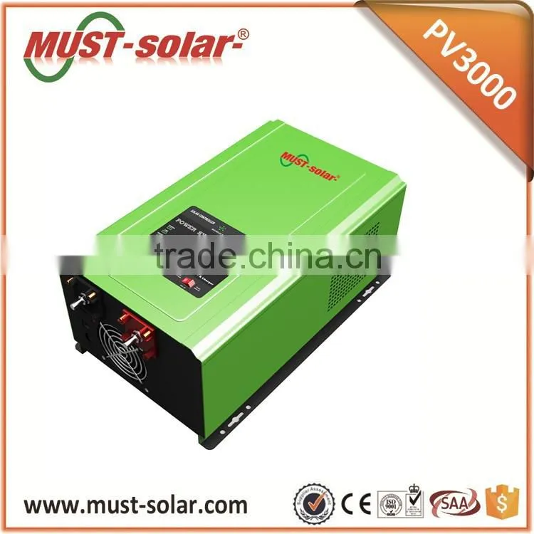 Off Grid Solar Power Supply 12v 230v 3000W Power Inverter by Solar Panel Charging