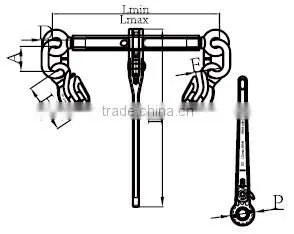 G100 RATCHET TYP LOAD BINDER