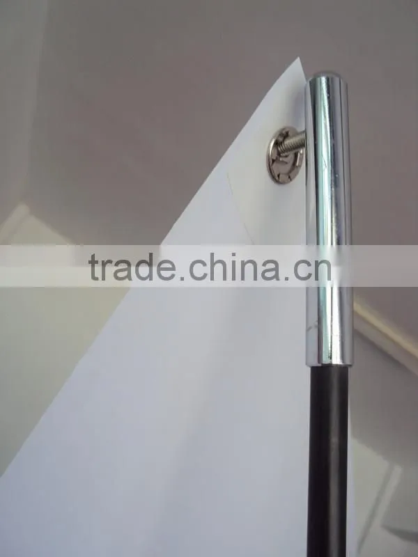 Big Korea X banner stand (aluminum pole)