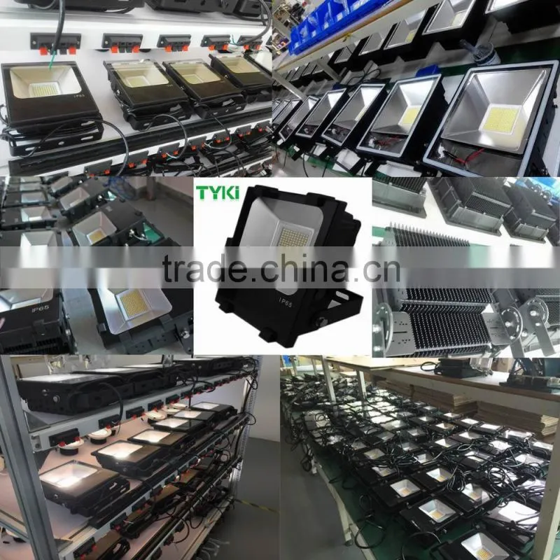 5 years guarantee led flood light 150w led floodlight 110lm/w made in China