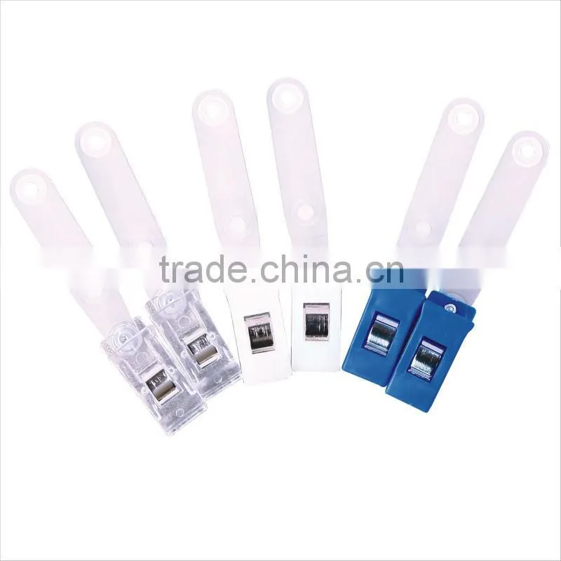 New Design Plastic Name Badge Clips