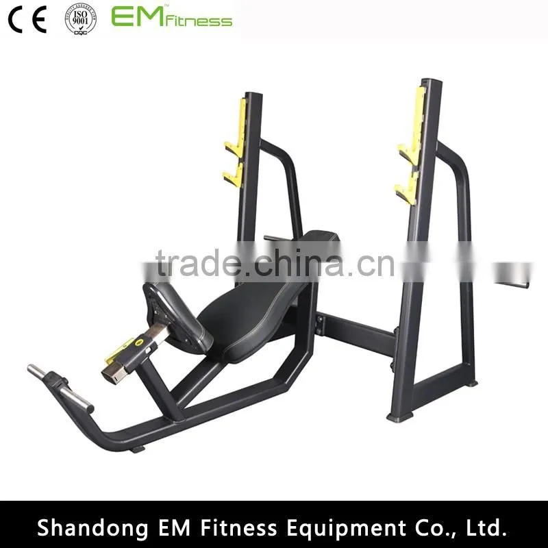 EM1039 Olympic incline bench home gym equipment