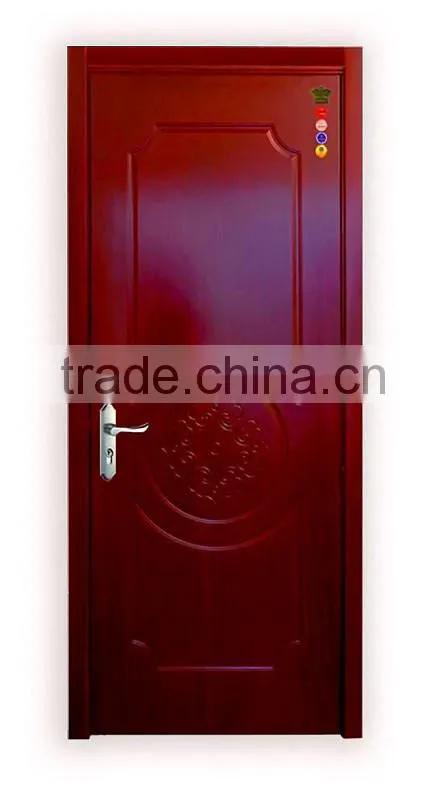 High quality solid teak wood door design for interior use