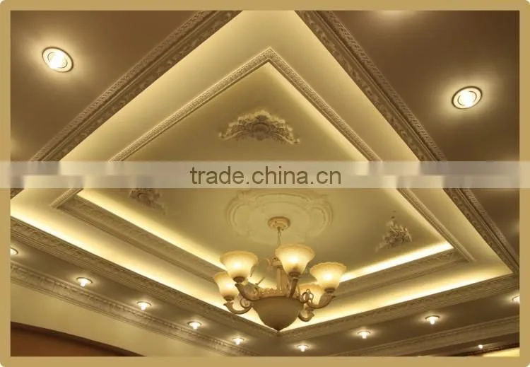 PU lamp panel European chandeliers carved flat bottom disc TV backdrop mural brick carvings Wholesale decorative plates