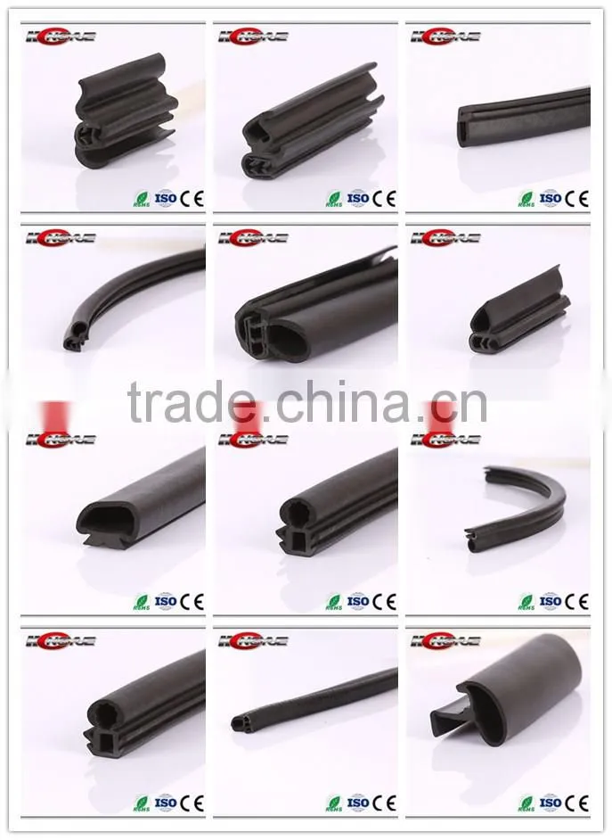 u shaped edge trims protective door window frame epdm car rubber seals
