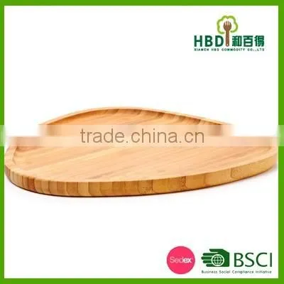 2016 New Design Cheap Wood Bamboo Serving Tray