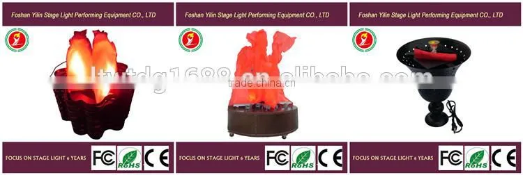 YiLin LED Silk Fire Fake Flame Effect Lighting Made In China