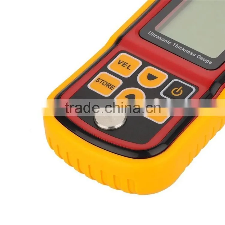 Digital Ultrasonic Thickness Meter Tester Gauge Metal Tester 1.2-220mm GM100
