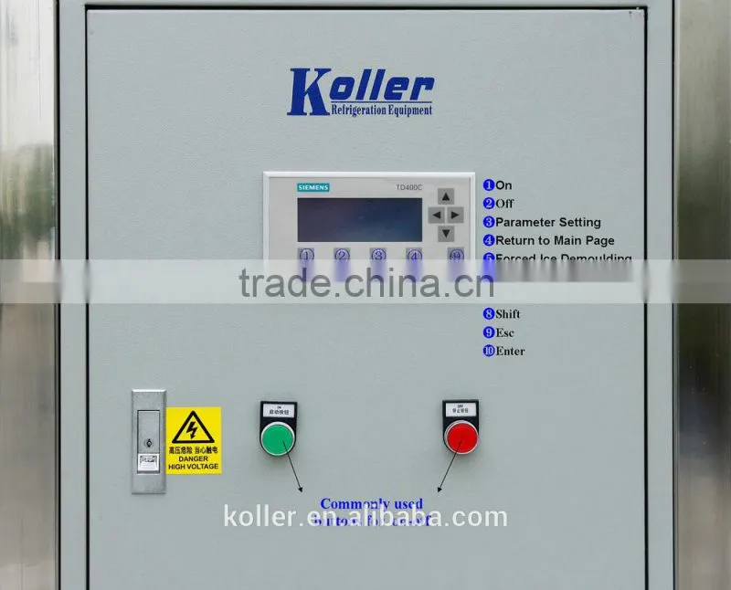 Alibaba 5Tons Flake Ice Maker Machine for fishery from China Koller