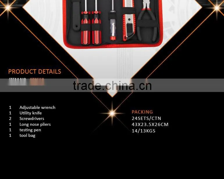 7Pcs Gift Promotion Tool Kit, Gift Kit Set, Bag Tools
